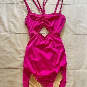 Hot Pink Jazz Dance Costume